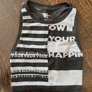 Reebok crop top tank